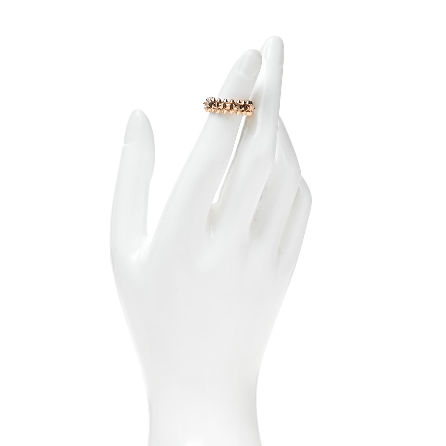 18K Pink Gold SM Clash De Cartier Ring 45 3.25