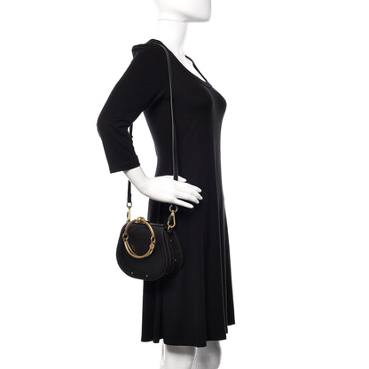 Chloe Calfskin Small Nile Bracelet Bag Black 2 of 9