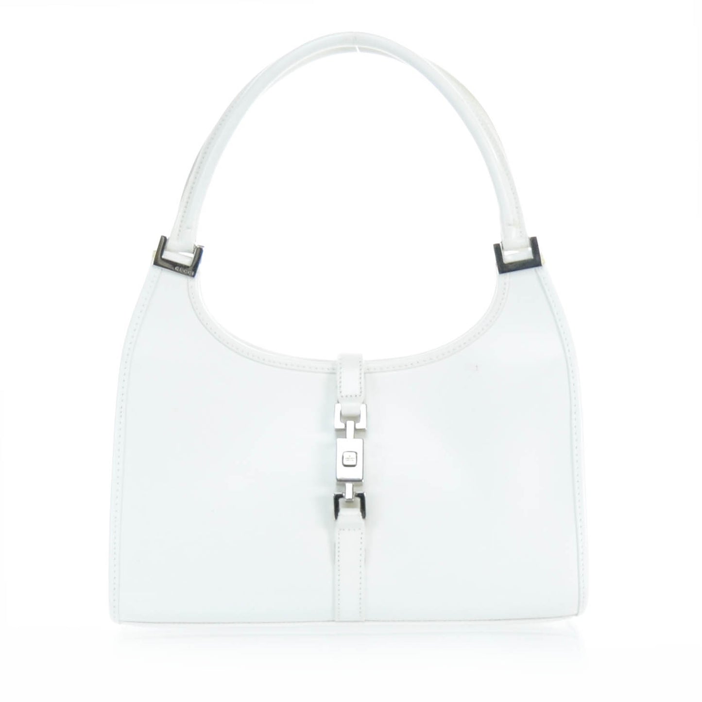 Leather Small Bardot White