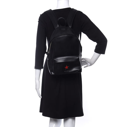 Givenchy Calfskin Star Mini Backpack Black Red 2 of 10