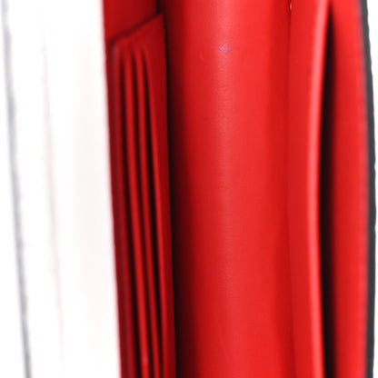 Christian Louboutin Calfskin Crocodile Embossed Loubi54 Crossbody Clutch White 5 of 10