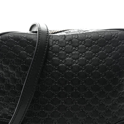 Gucci Microguccissima Mini Bree Messenger Bag Black 8 of 11