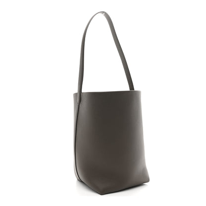 The Row Grained Calfskin Medium N/S Park Tote Taupe 3 of 10