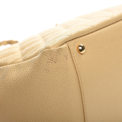 Chanel Caviar Quilted Petit Timeless Tote PTT Beige 14 of 16