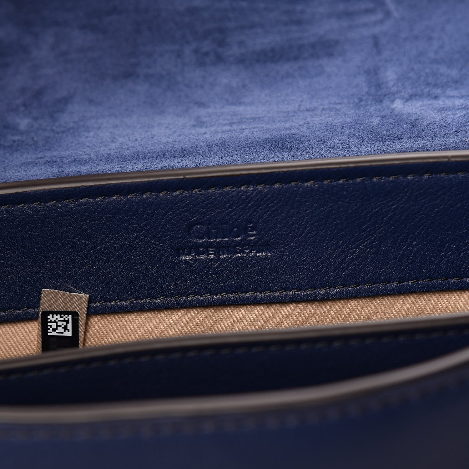 Chloe Calfskin Mini Faye Day Shoulder Bag Captive Blue 6 of 11