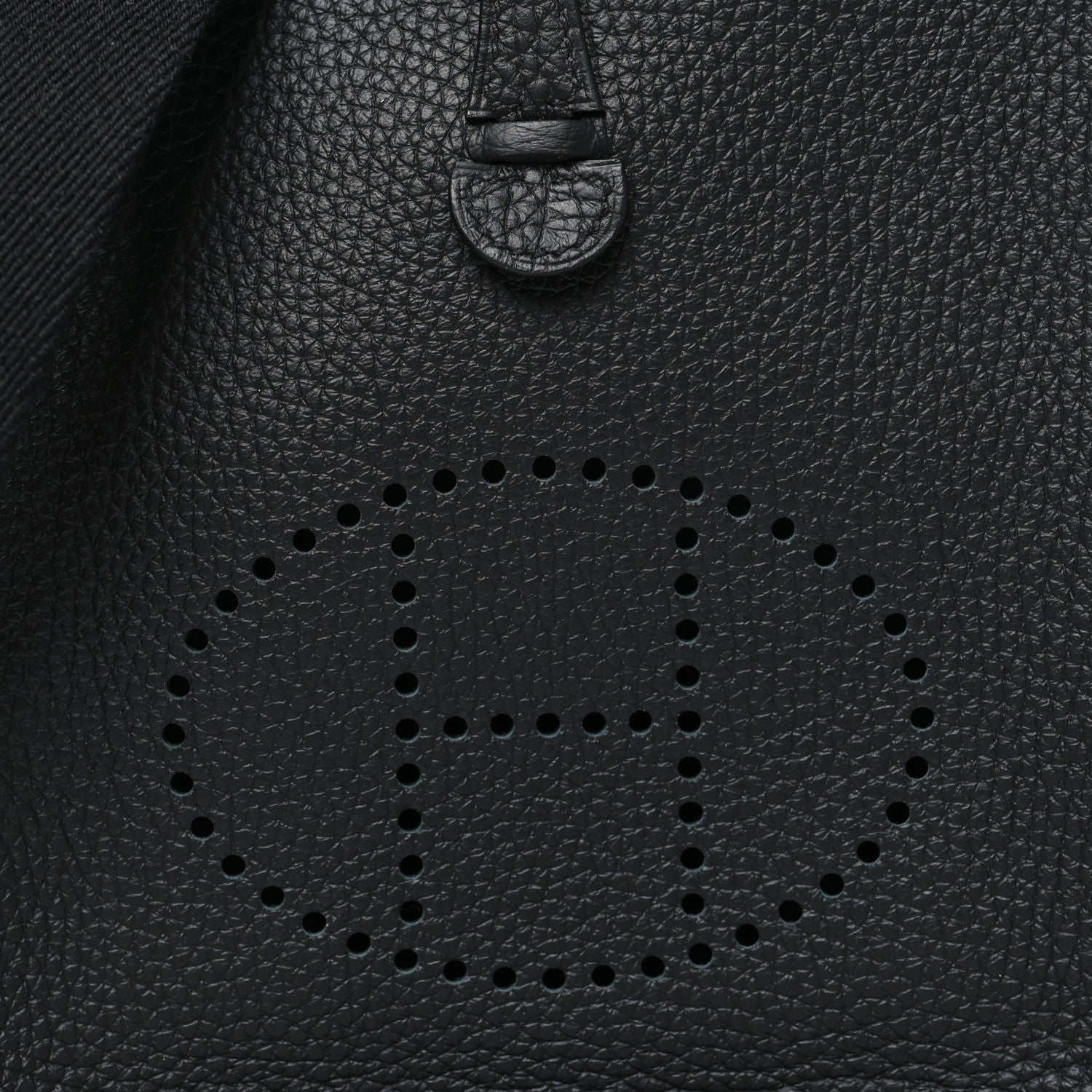 Hermes Taurillon Clemence Evelyne TPM Black 8 of 11