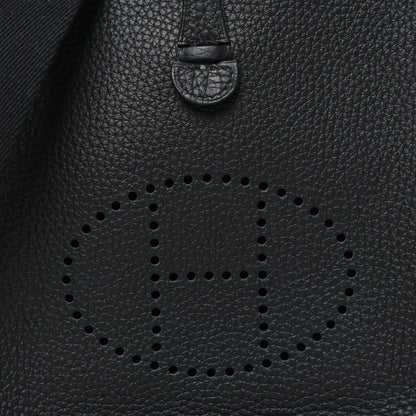 Hermes Taurillon Clemence Evelyne TPM Black 8 of 11