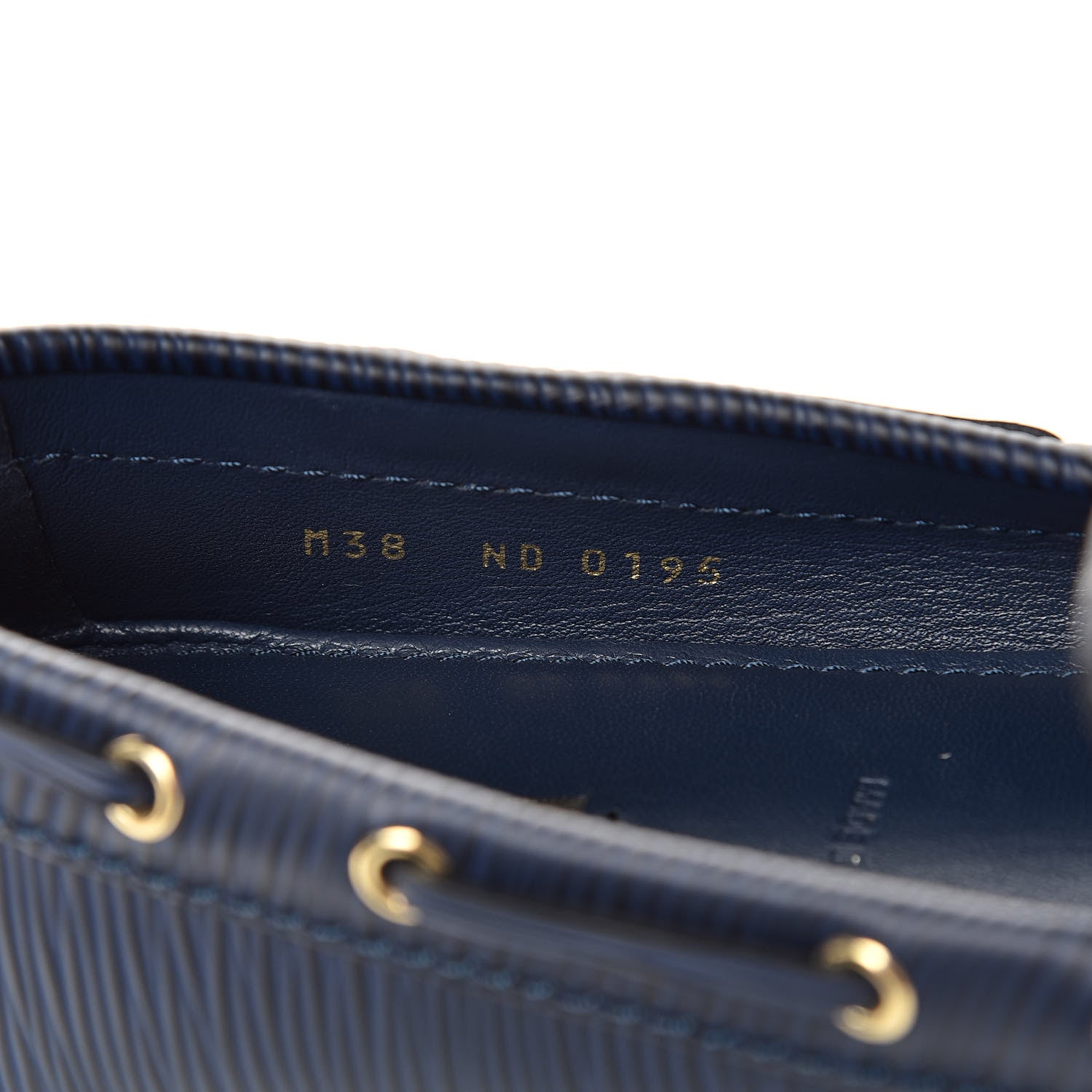 Louis Vuitton Epi Gloria Flat Loafers 38 Indigo 9 of 9