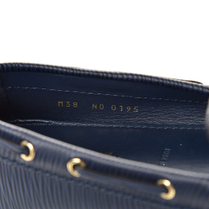 Louis Vuitton Epi Gloria Flat Loafers 38 Indigo 9 of 9
