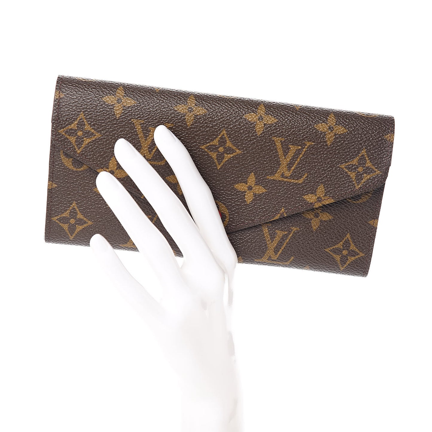 Monogram Josephine Wallet Red