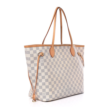 Louis Vuitton Damier Azur Neverfull MM 3 of 21