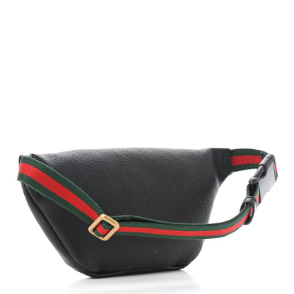 Gucci Grained Calfskin Small Logo Belt Bag Black 2 of 4
