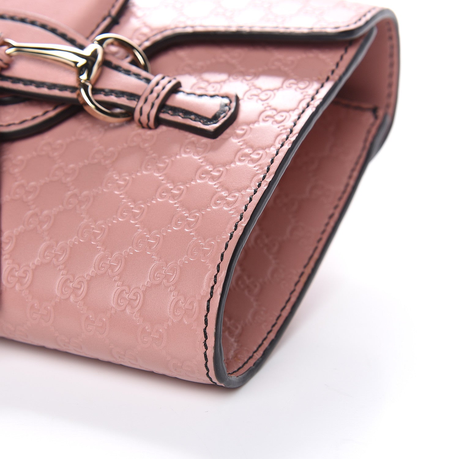 Gucci Microguccissima Mini Emily Shoulder Bag Soft Pink 10 of 11