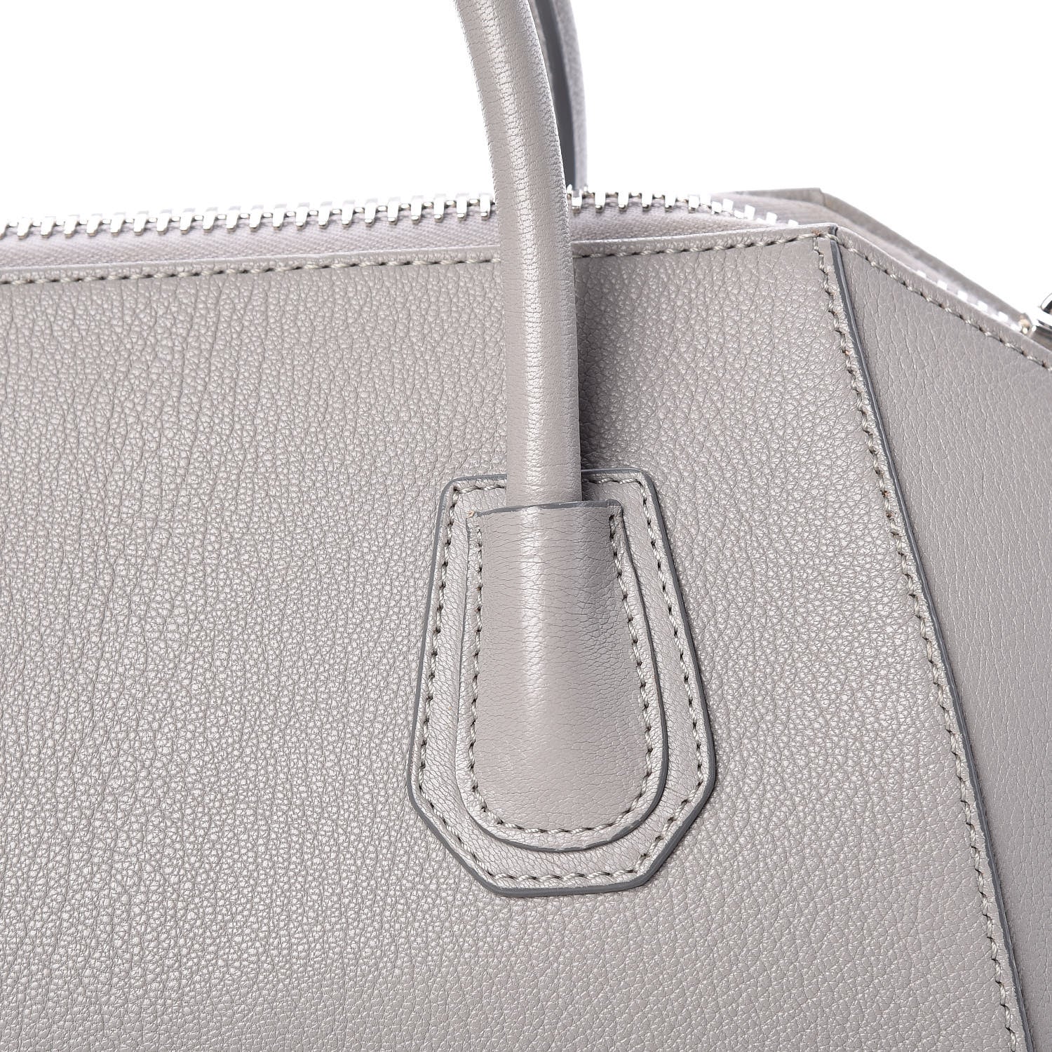 Givenchy Sugar Goatskin Small Antigona Pearl Grey 10 of 13