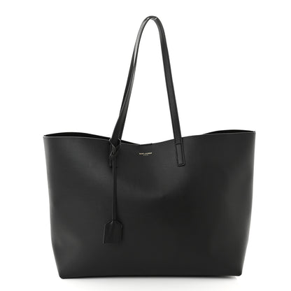 Saint Laurent Calfskin Large Shopping Tote Black 3 of 11