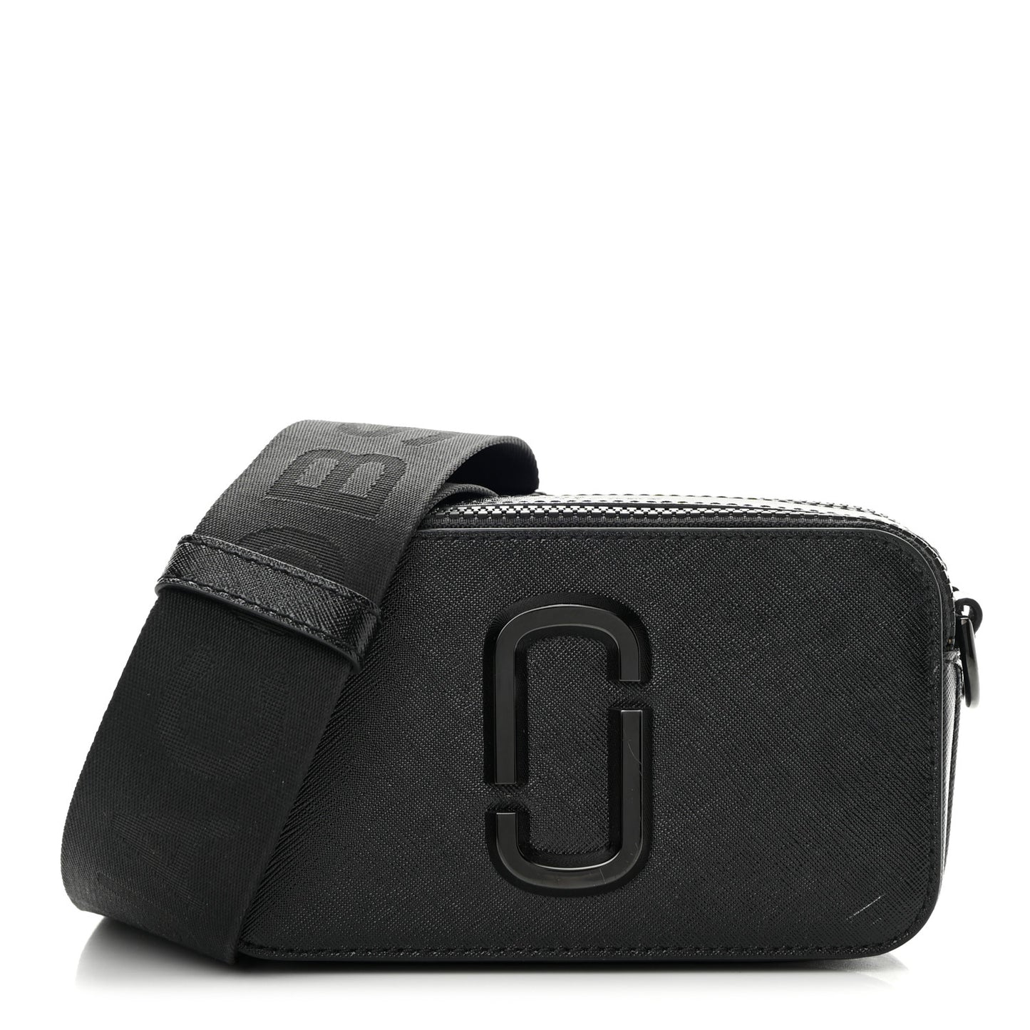 Saffiano Snapshot Camera Bag Black