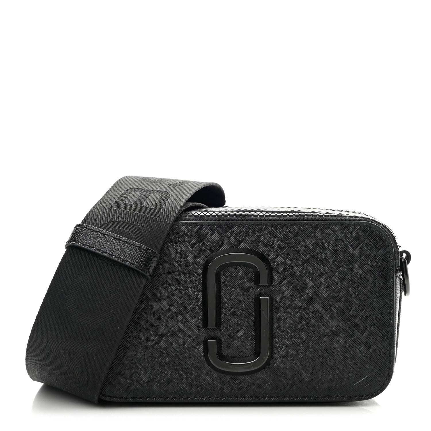 Marc Jacobs Saffiano Snapshot Camera Bag Black 1 of 12