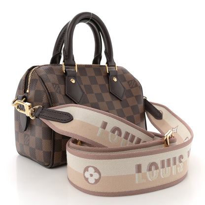 Louis Vuitton Damier Ebene Speedy Bandouliere 20 3 of 9