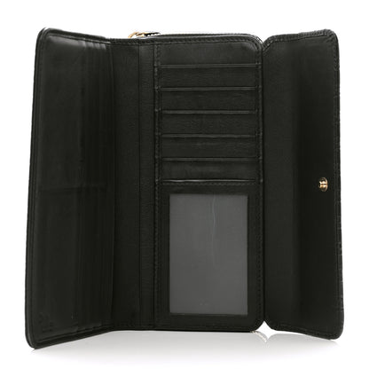 Gucci Soft Microguccissima Continental Zip Wallet Black 4 of 7