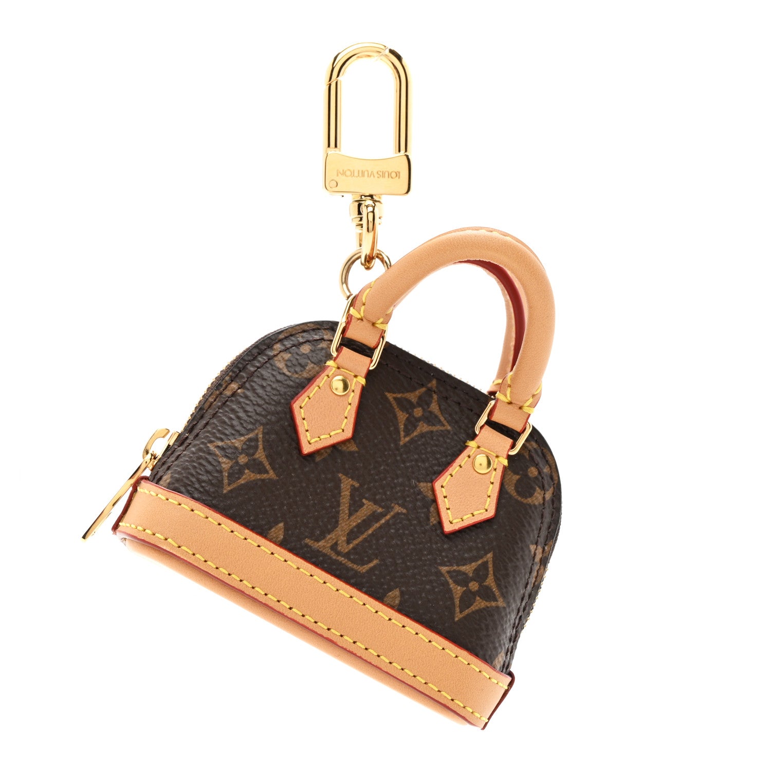Louis Vuitton Monogram Micro Alma Bag Charm 1 of 4