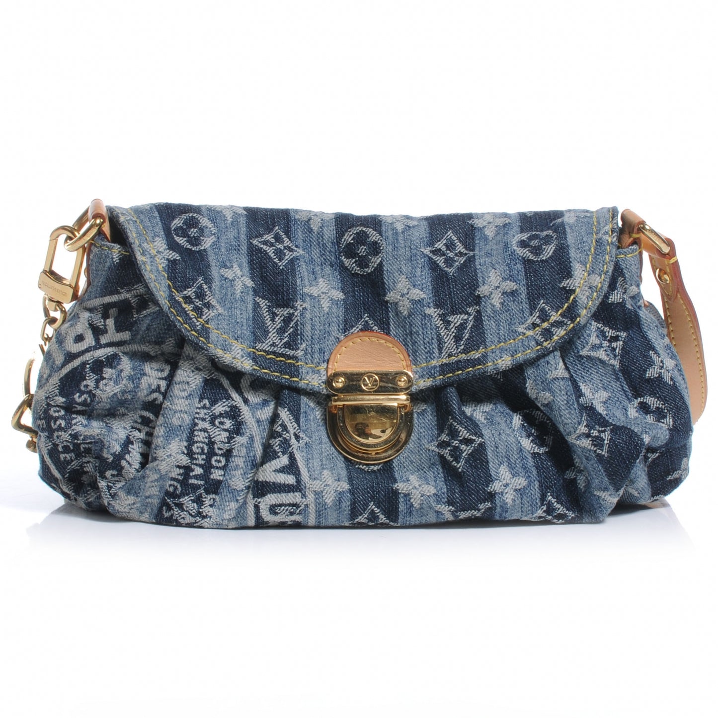 Denim Raye Mini Pleaty