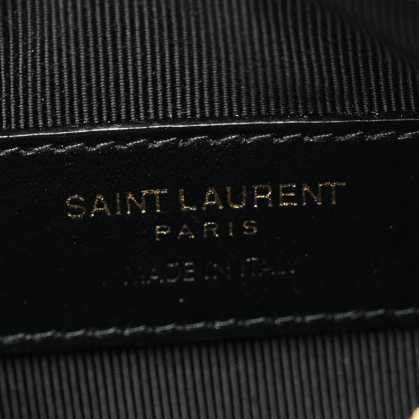 Calfskin Matelasse Monogram Key Pouch Light Taupe