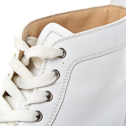 Christian Louboutin Calfskin Mens Louis Flat Sneakers 41.5 White 12 of 14