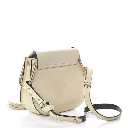 Chloe Calfskin Small Hudson Shoulder Bag Lace White 3 of 8