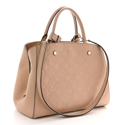 Louis Vuitton Empreinte Montaigne MM Papyrus 3 of 11