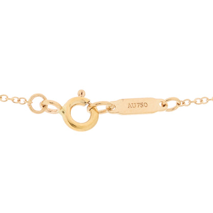 Tiffany 18K Rose Gold Mini Heart Key Pendant Necklace 5 of 6