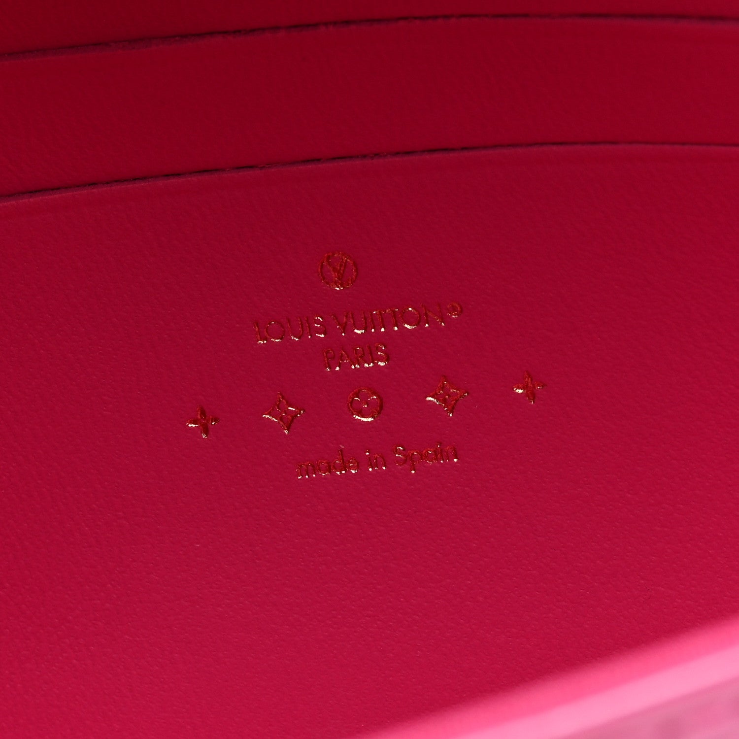 Louis Vuitton Vernis Malibu Pochette Neon Pink 6 of 10