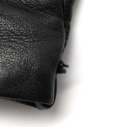 Chanel Lambskin Chain CC Glove 7 Black 5 of 5