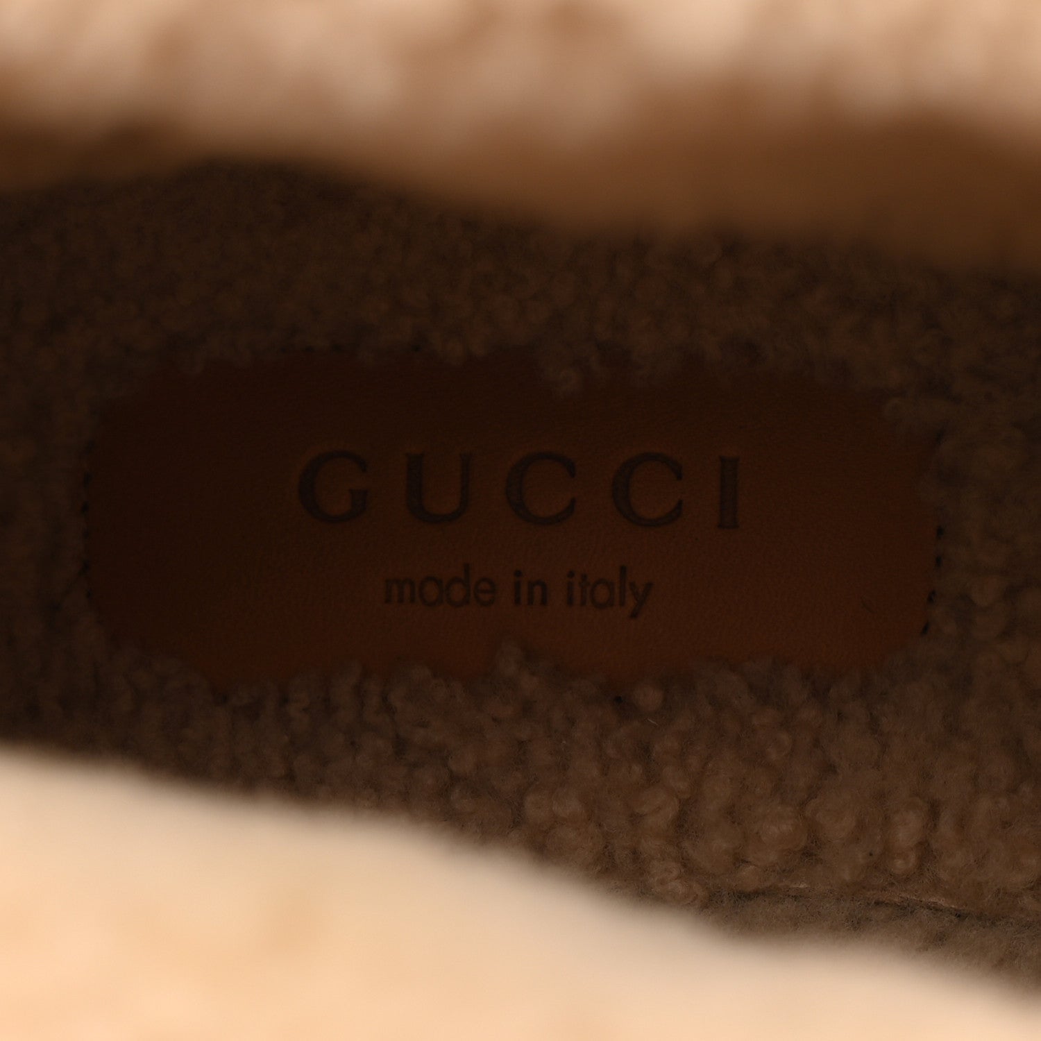 Gucci Calfskin Wool Womens Fria Horsebit Ankle Boots New 37 Caramel Butterscotch 6 of 9