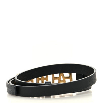 Christian Dior Calfskin J'adior Double Bracelet Black 3 of 4