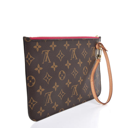 Louis Vuitton Monogram Neverfull MM GM Pochette Pivoine 3 of 7
