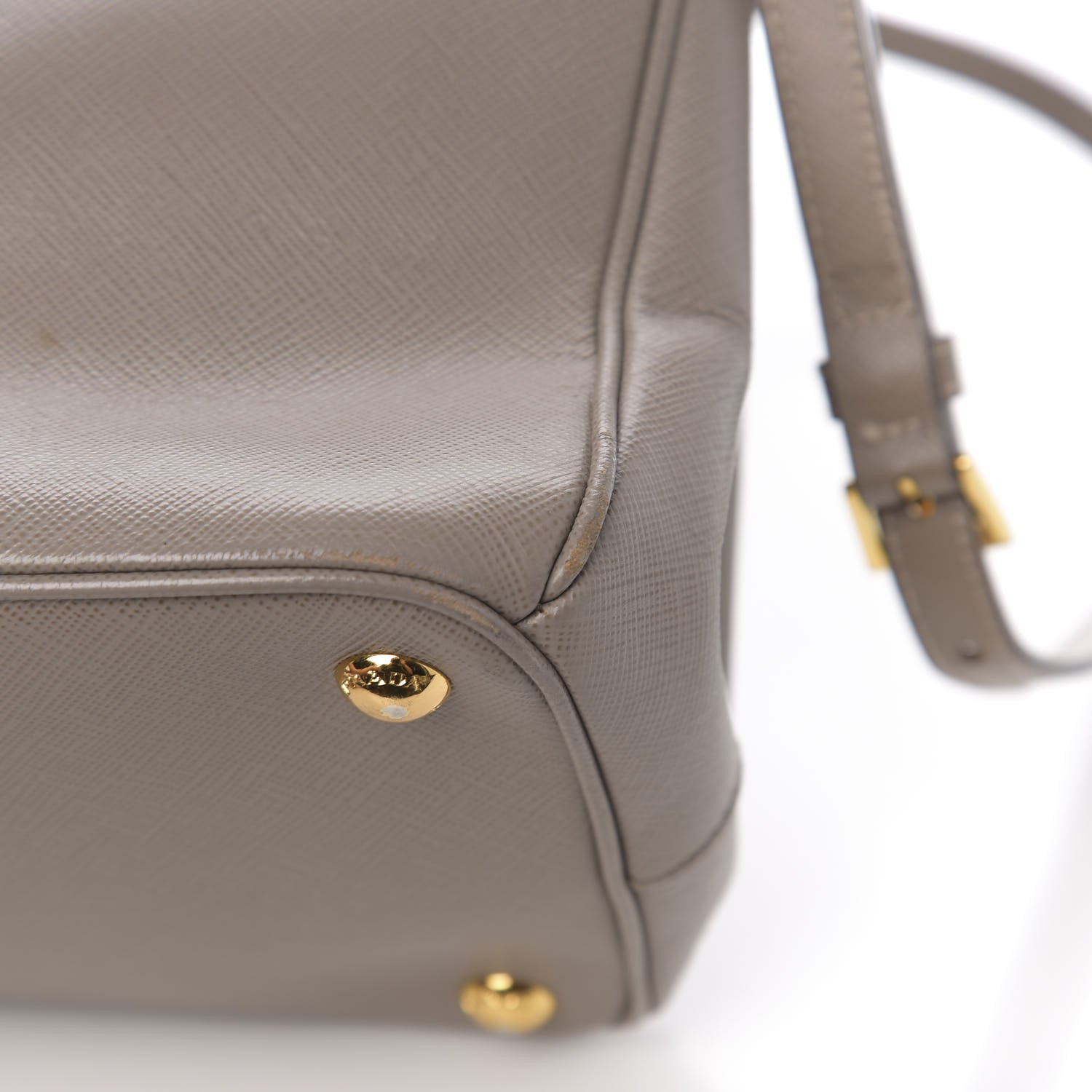 Prada Saffiano Medium Galleria Double Zip Tote Argilla 12 of 13