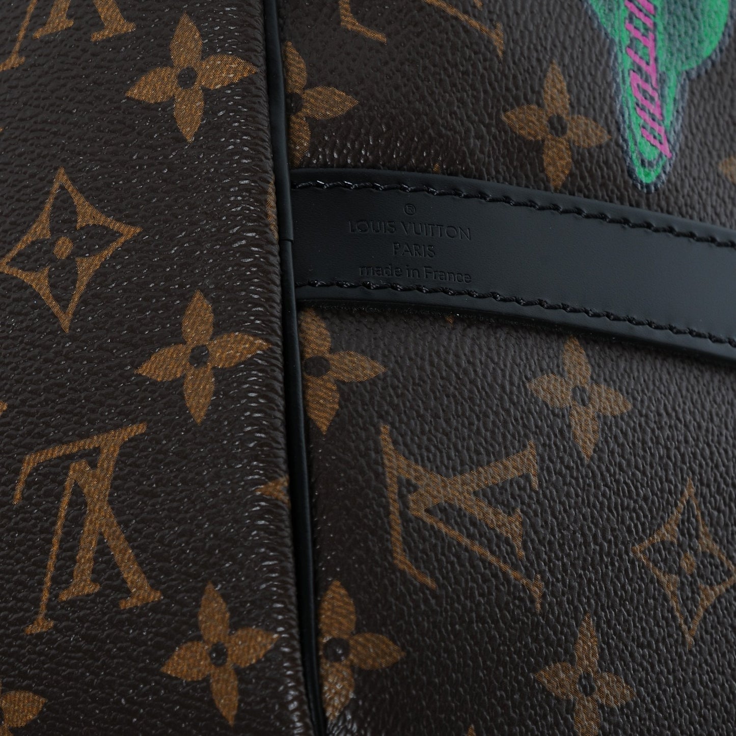 Monogram My World Tour Speedy Bandouliere 30 Black