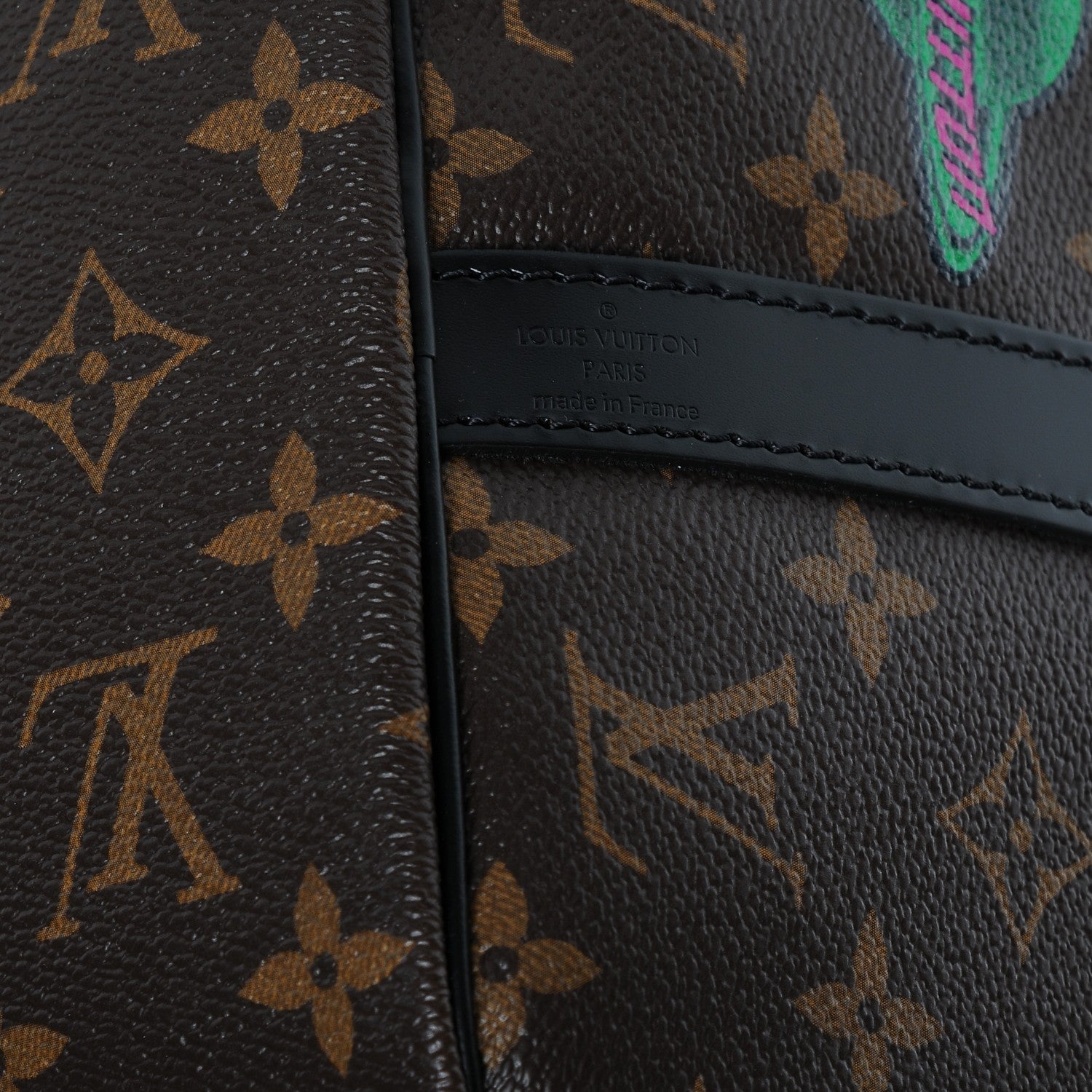 Louis Vuitton Monogram My World Tour Speedy Bandouliere 30 Black 8 of 8