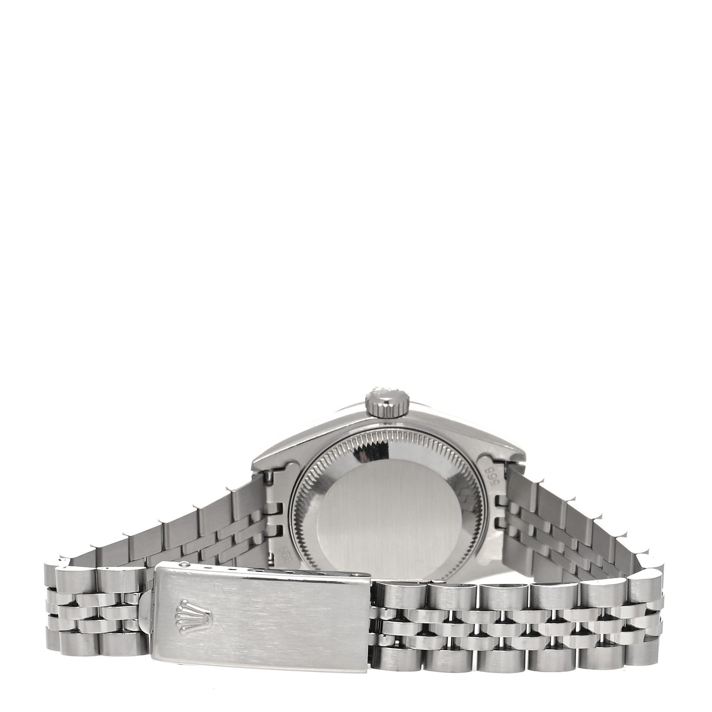 Stainless Steel 18K White Gold Diamond 26mm Oyster Perpetual Datejust Watch Silver 69174