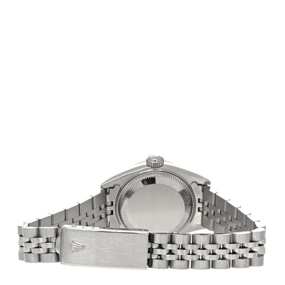 Rolex Stainless Steel 18K White Gold Diamond 26mm Oyster Perpetual Datejust Watch Silver 69174 3 of 4