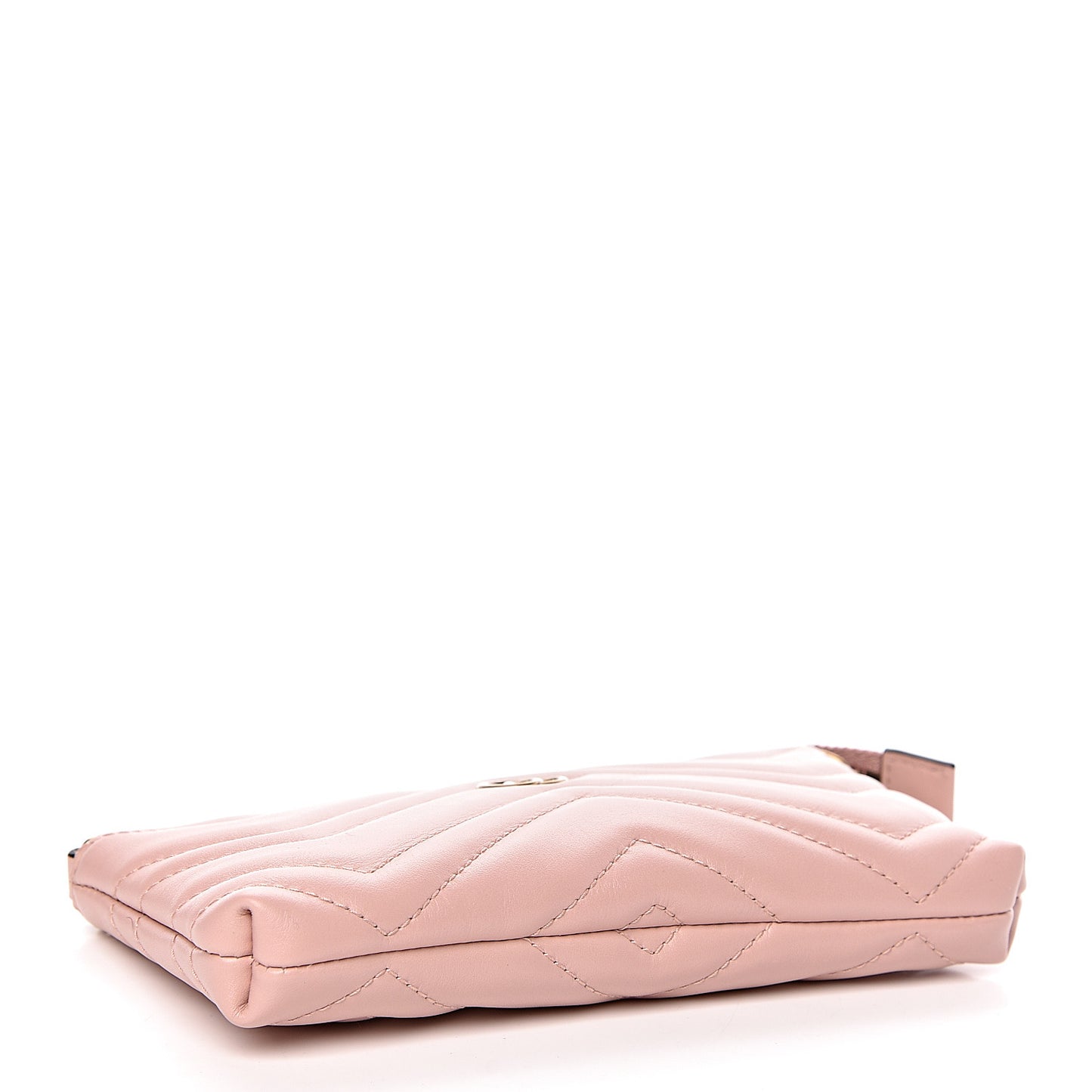 Calfskin Matelasse Mini GG Marmont Chain Bag Perfect Pink