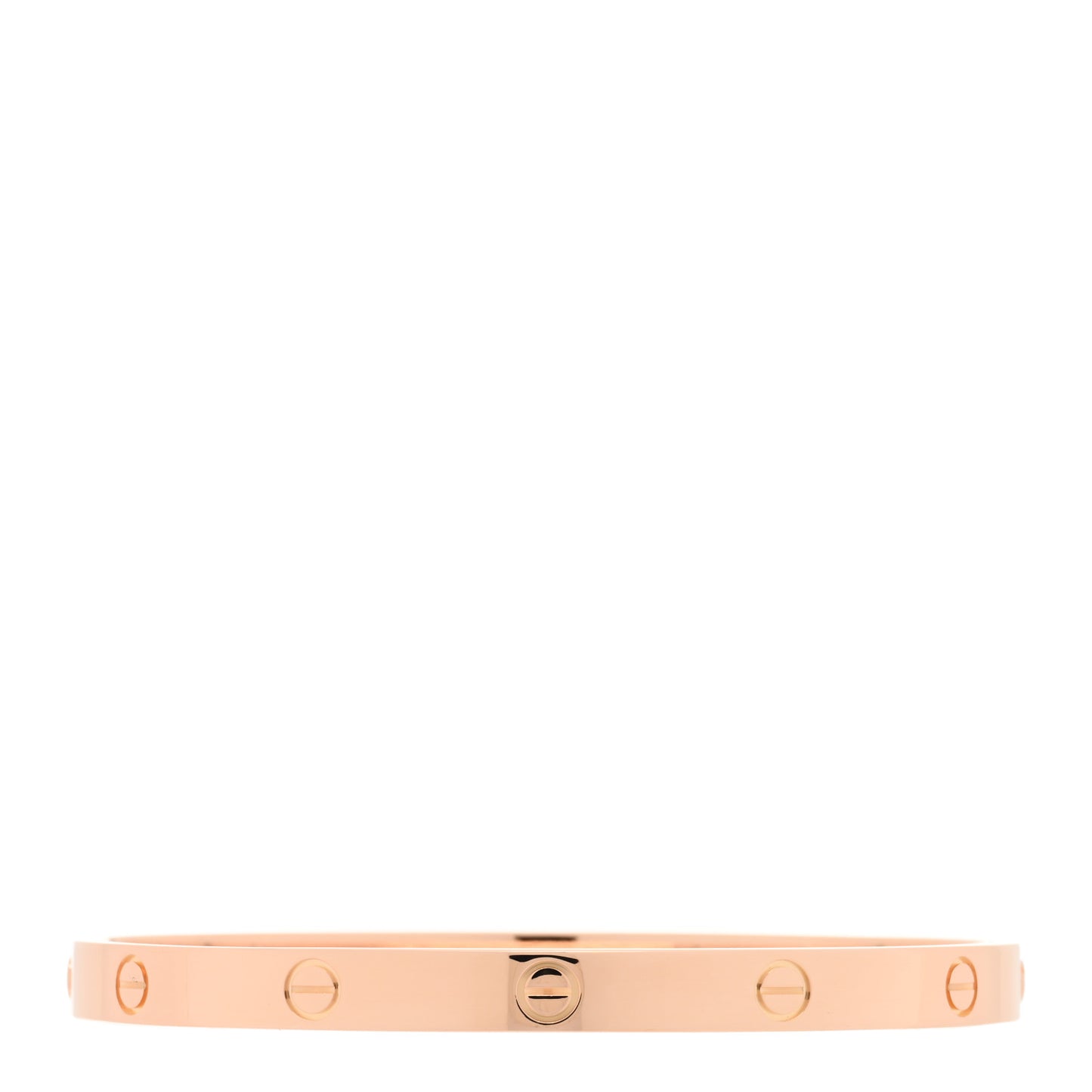 18K Pink Gold LOVE Bracelet 20