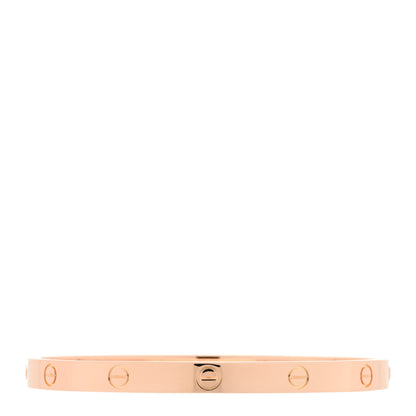 Cartier 18K Pink Gold LOVE Bracelet 20 1 of 5