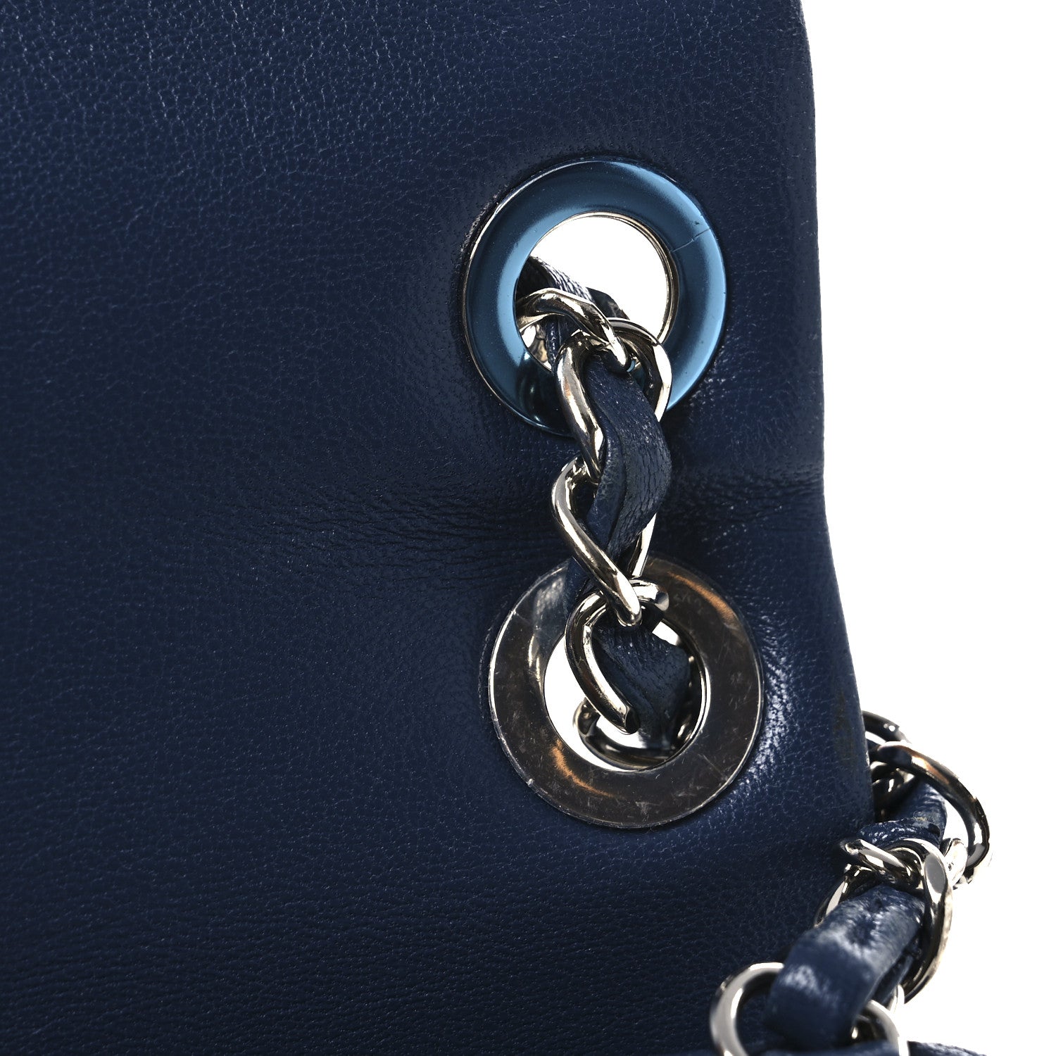 Chanel Calfskin Quilted Small Urban Spirit Backpack Blue 1712893