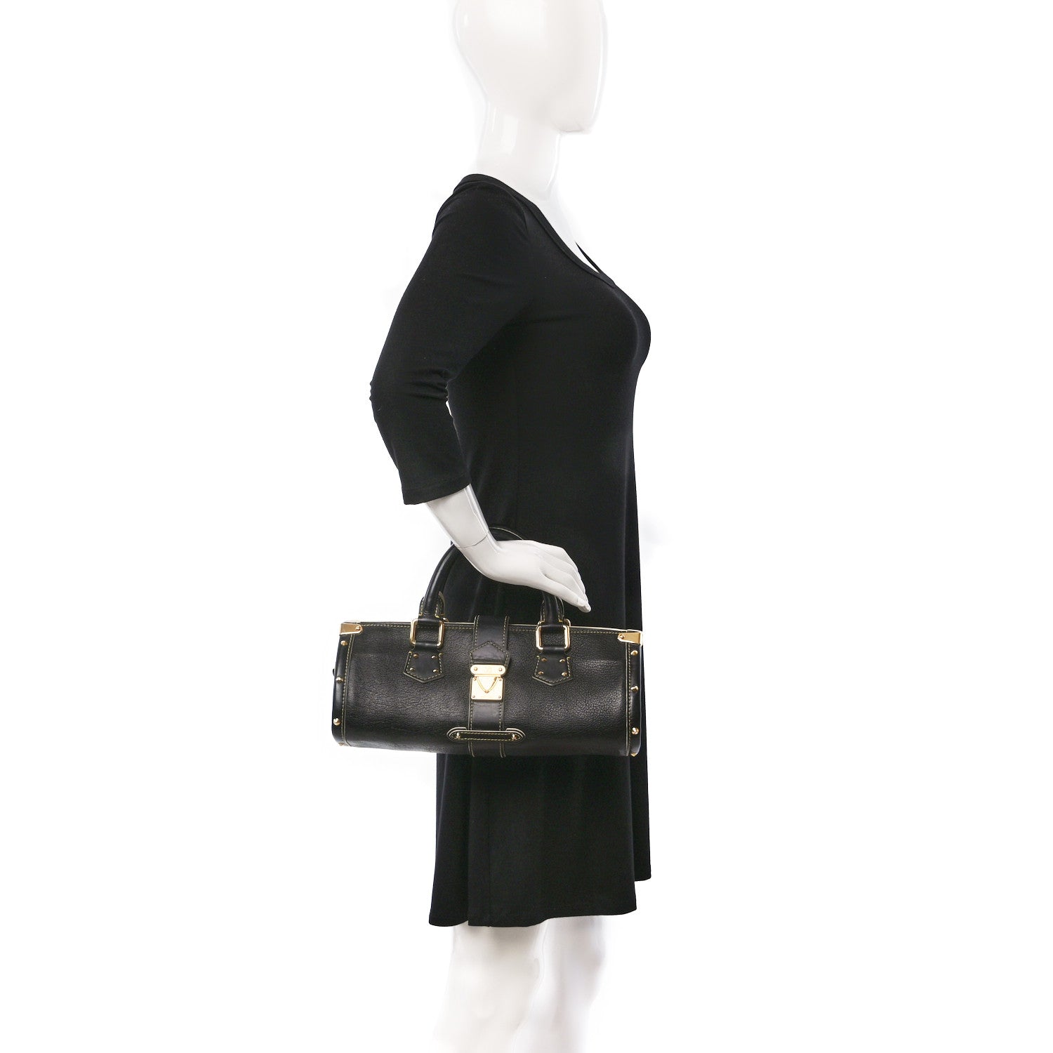 Louis Vuitton Suhali L Epanoui PM Black 2 of 8