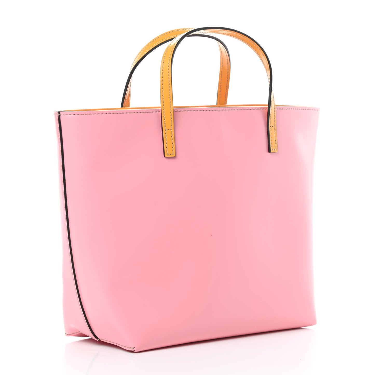 Calfskin Childrens Rainbow Tote Lotus Pink Crop Multicolor