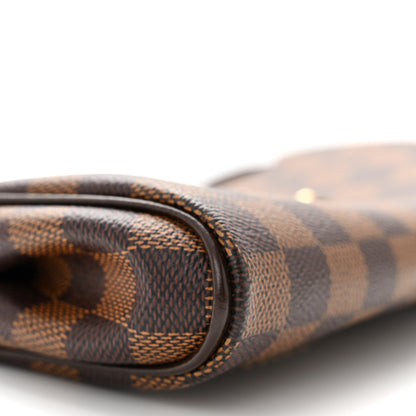Louis Vuitton LOUIS VUITTON Damier Ebene Eva Clutch 9 of 10