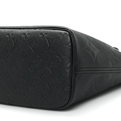 Louis Vuitton Empreinte Monogram Giant Neverfull MM Black 10 of 10
