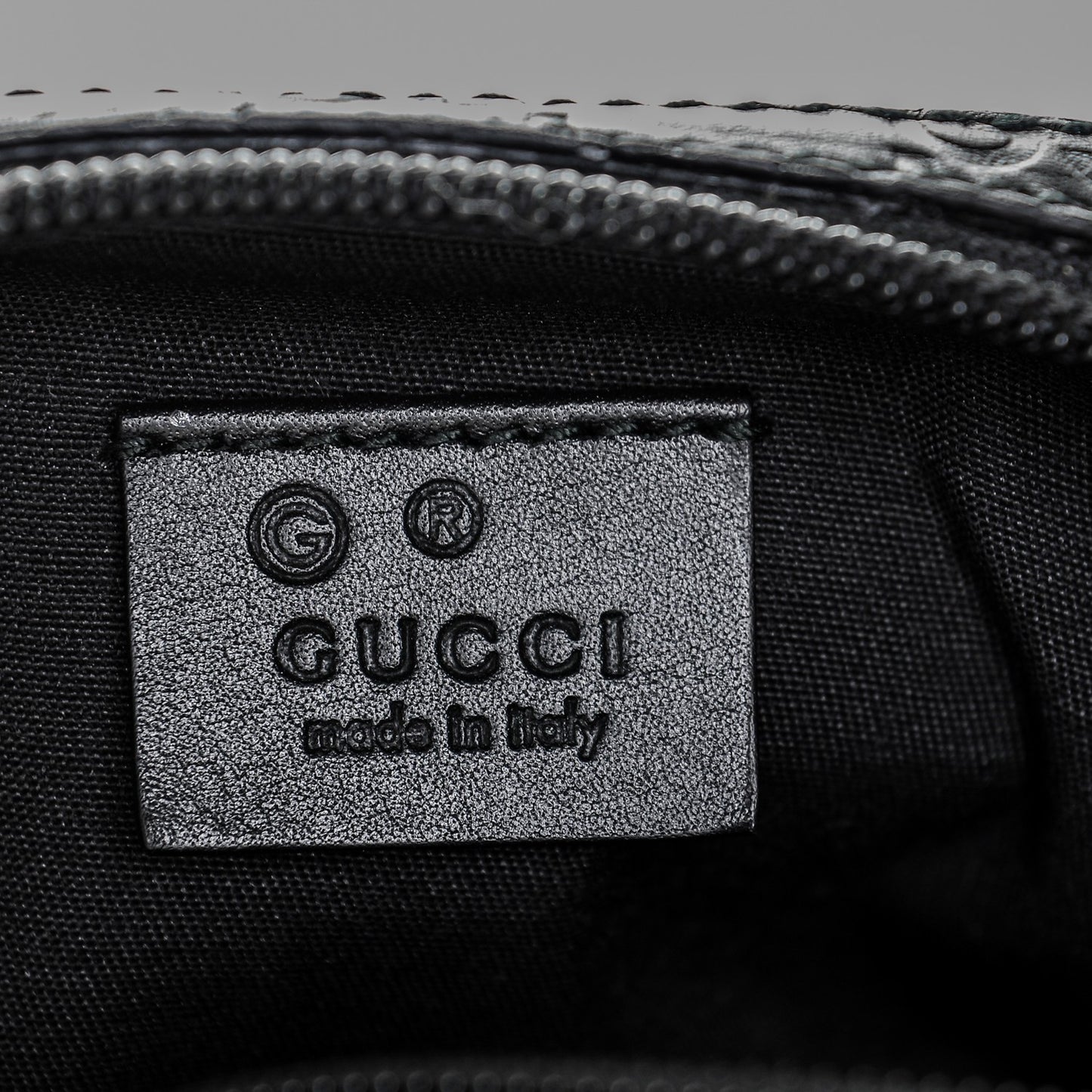 Guccissima GG Cosmetic Case Black