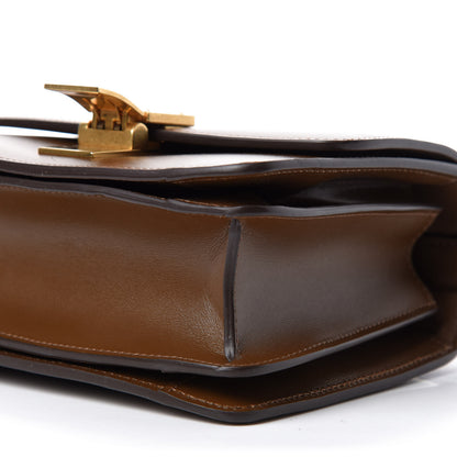 Celine Smooth Calfskin Small Classic Box Flap Bag Camel 7 of 10